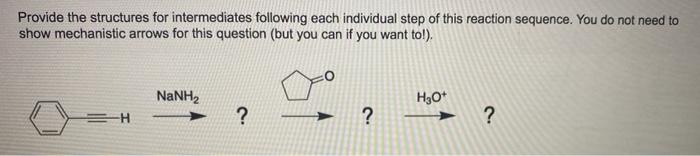 Solved Provide the structures for intermediates following | Chegg.com