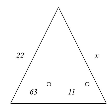 Solved find x. | Chegg.com