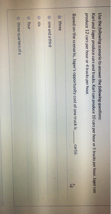Solved Use the following scenario to answer the following | Chegg.com