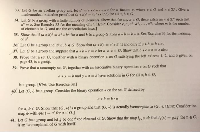 Solved Trees 29 Show That If G Is A Finite Group With I Chegg Com