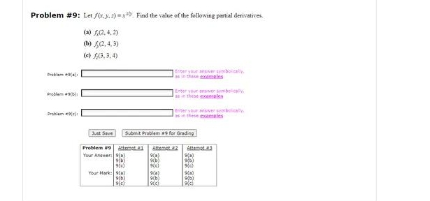 Solved Problem 9 Let F X Y Z Xzy ﻿find The Value Of The