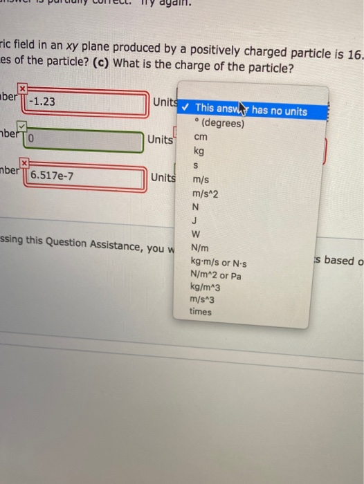 Solved P Chapter 22, Problem 073 Your answer is partially | Chegg.com