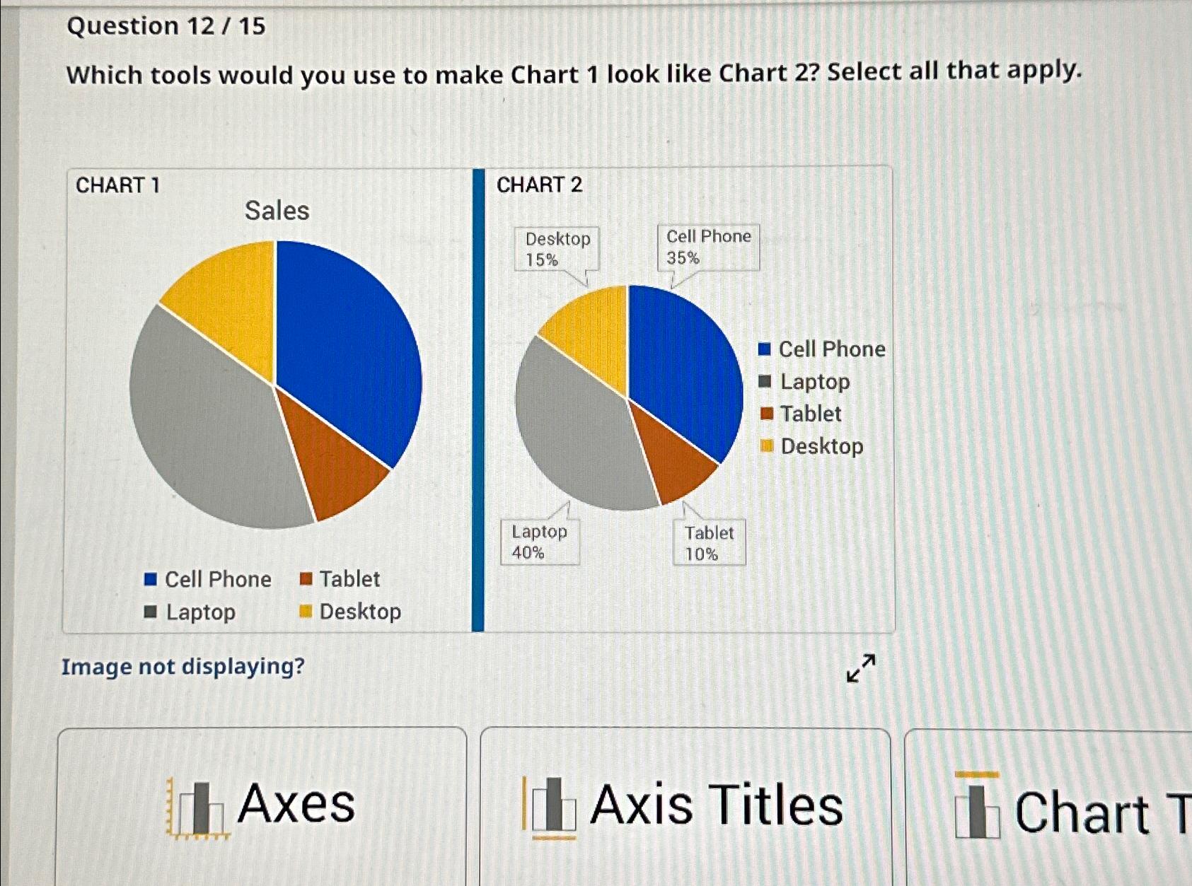 Solved Question 12 / 15Which tools would you use to make