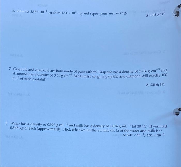 Solved 1. Convert 0.85 x 1012 km to nm. A 0.85 2. Convert