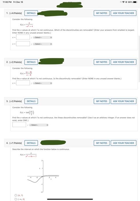 Solved if you solve all 13 problems, additional pay to your | Chegg.com