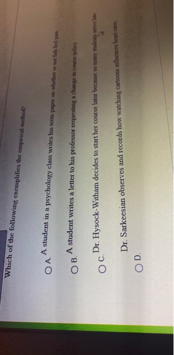 Solved Collapse QUESTION 1 Which of the following statements | Chegg.com