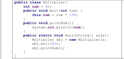 Solved What is the output of java code? | Chegg.com