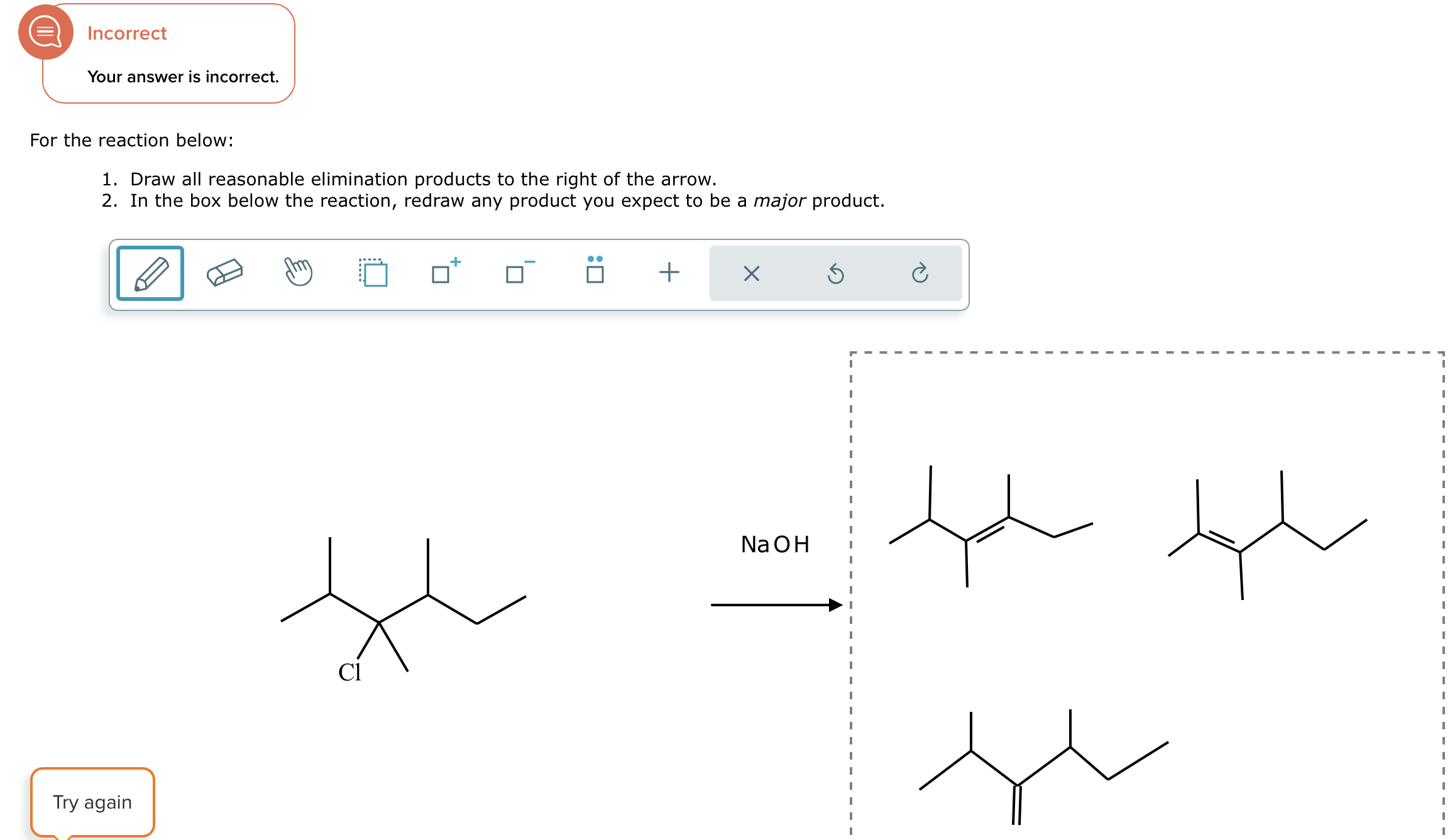 Please help draw all possible and eliminations and | Chegg.com