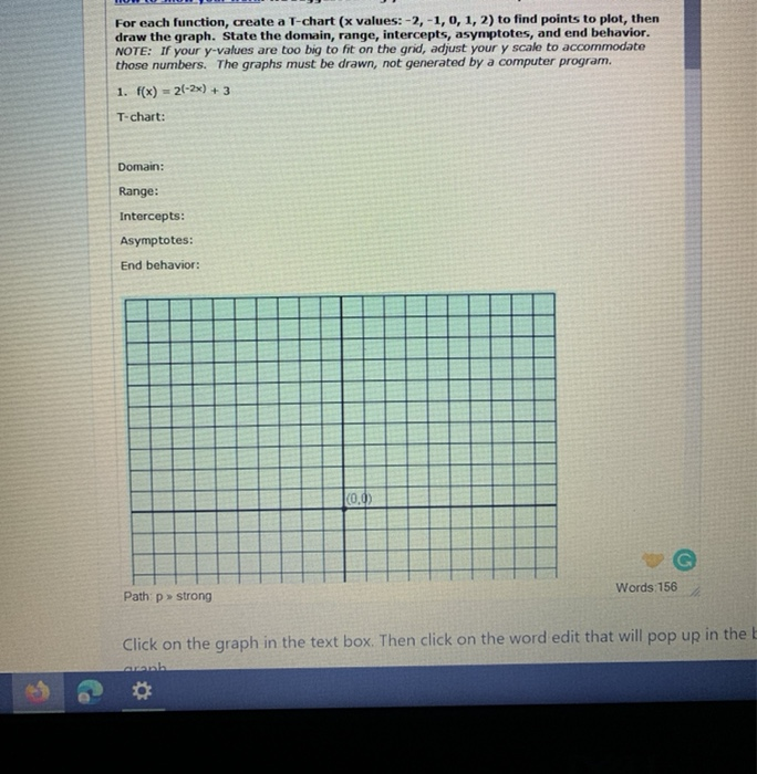 solved-for-each-function-create-a-t-chart-x-values-2-chegg