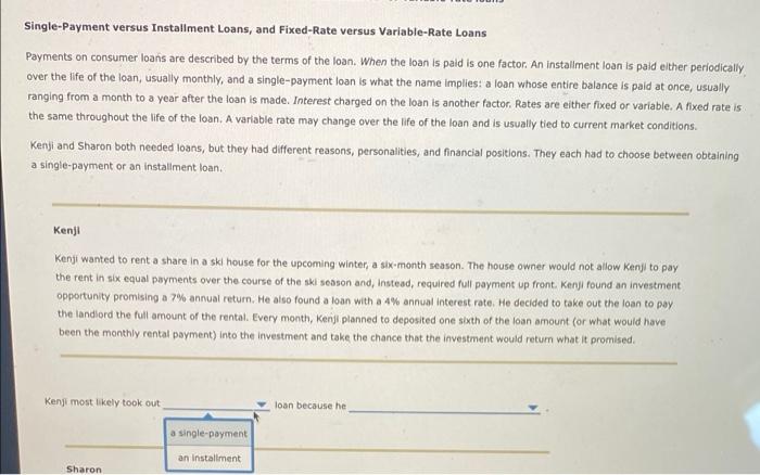 solved-single-payment-versus-installment-loans-and-chegg