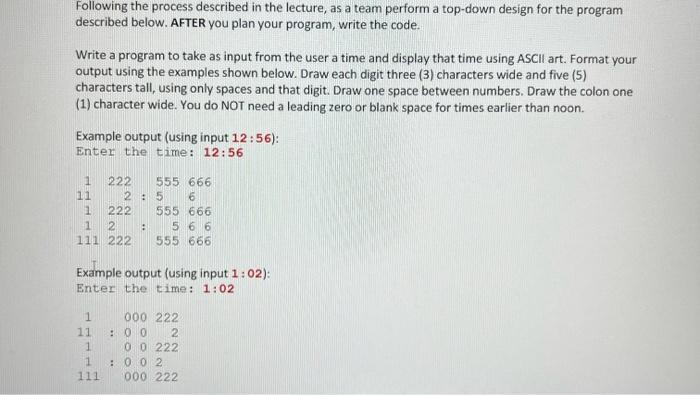 Solved Following the process described in the lecture, as a | Chegg.com