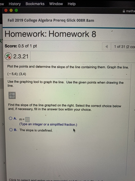 Solved mathx Fall 2019 College Algebra Prereq Glick 008R 8am | Chegg.com