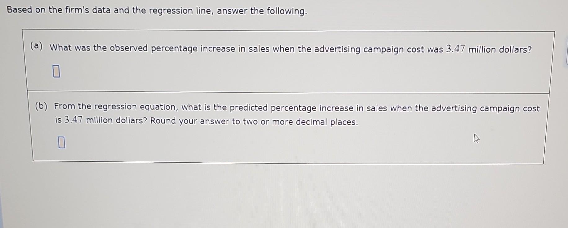 Solved An Advertising Firm Wishes To Demonstrate To Its | Chegg.com