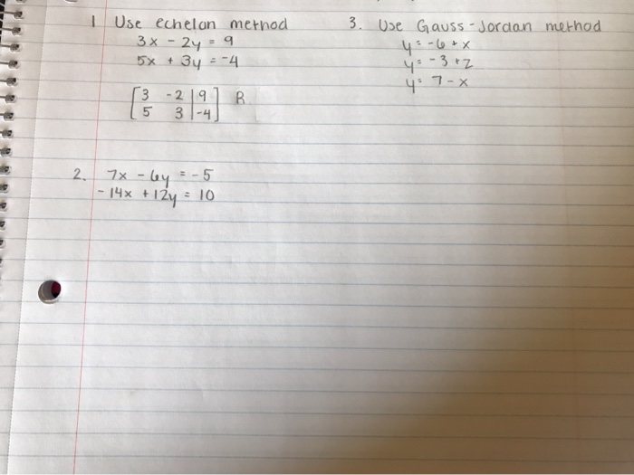 Solved Finite Math, need help with matricies. Please show | Chegg.com