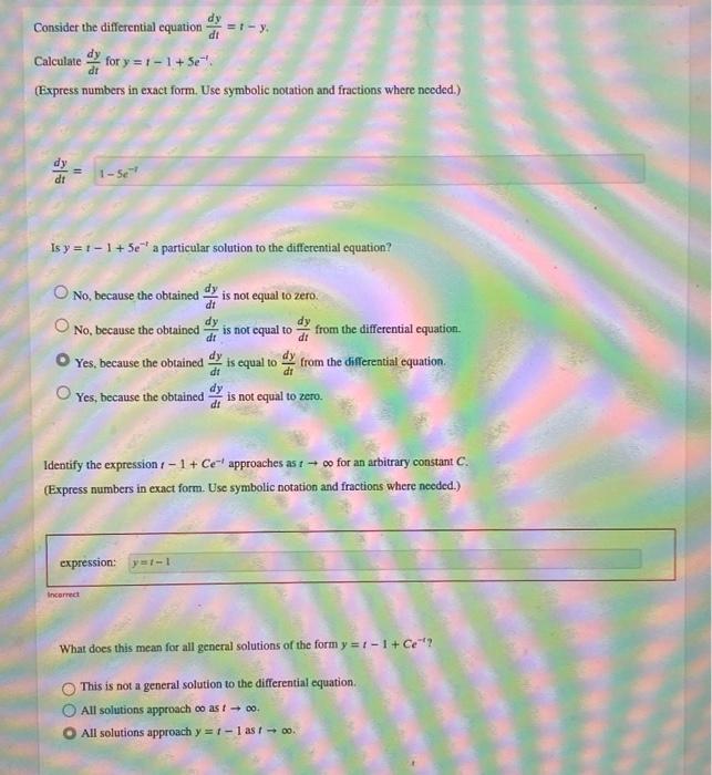 Solved i dont understand what to do for the one i got wrong | Chegg.com