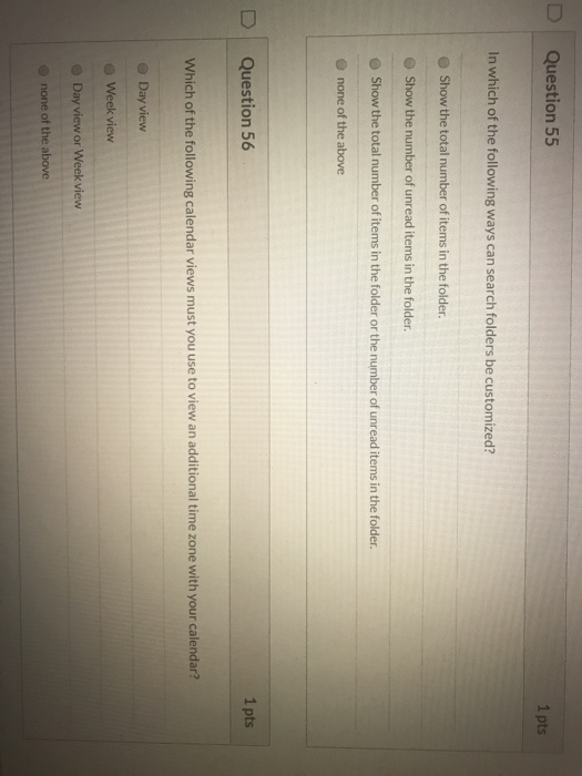 Solved Question 22 1 pts Which of the following statements | Chegg.com