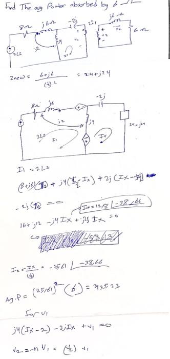 Solved Problem 2. For The Circuit Shown In Fig. (2), Find | Chegg.com