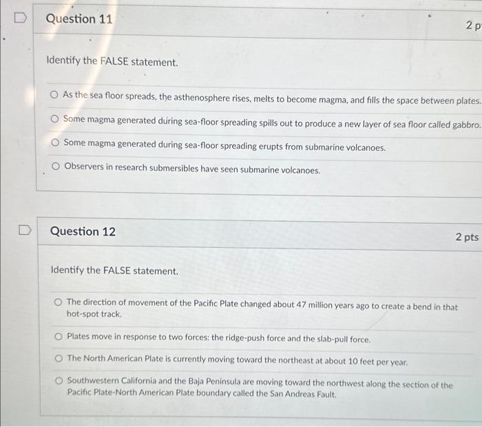 Solved Rift valleys form as the result of crustal