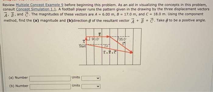 Solved Review Multiple Concept Example 9 before beginning | Chegg.com