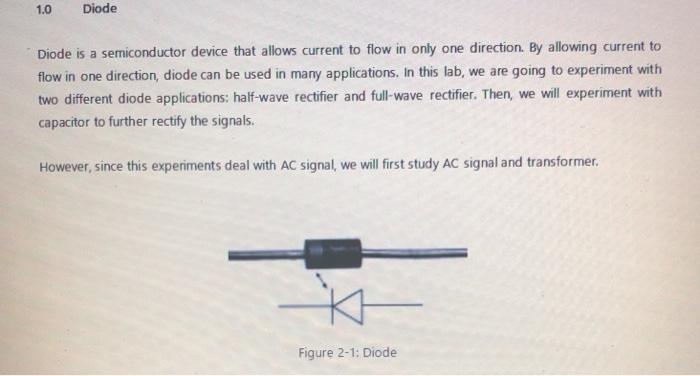 Solved Lab 03 Diode Applications *Please use MULTISIM online | Chegg.com