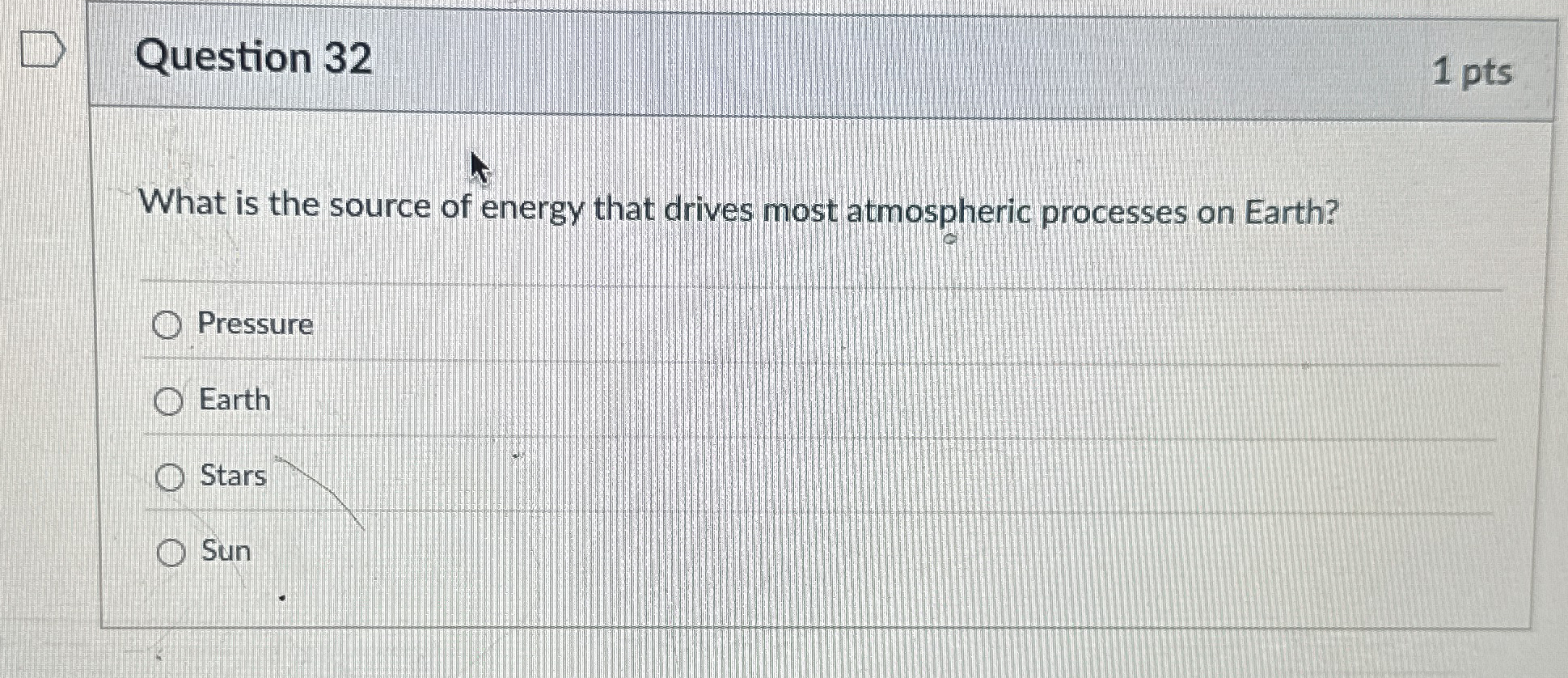 Solved Question 321 ﻿ptsWhat is the source of energy that