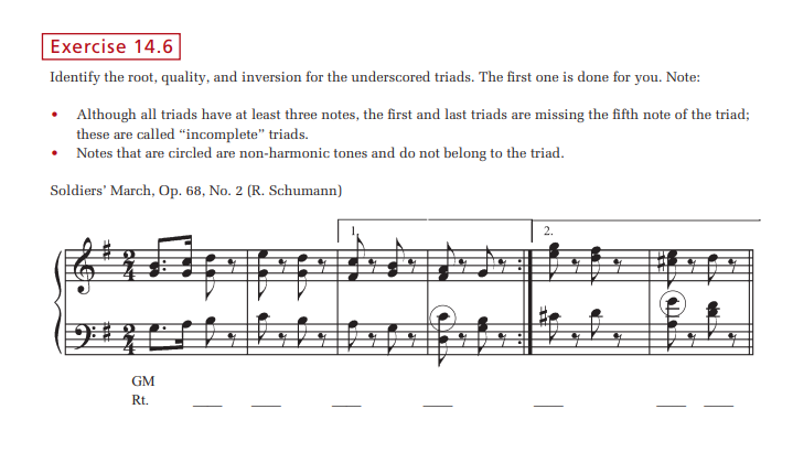 Solved Exercise 14.6Identify the root, quality, and | Chegg.com