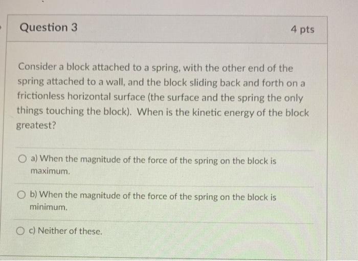 Solved Question 1 4 pts True or False? For a rock that is | Chegg.com