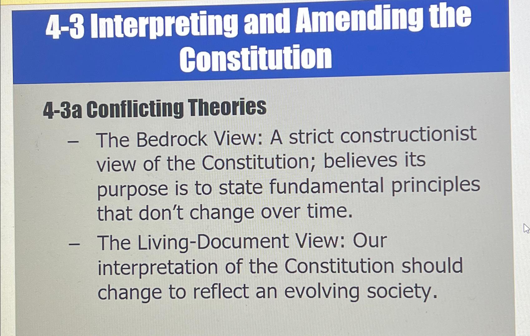 Solved Defineand explain each BEDROCK VIEWLIVING