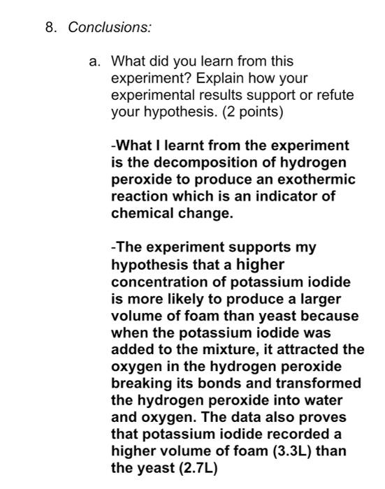 Solved please help create a graphical data for the table and | Chegg.com