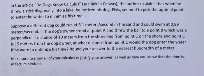 Solved In the article 