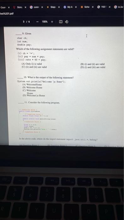 Solved Mark each of the following statements True or False. | Chegg.com