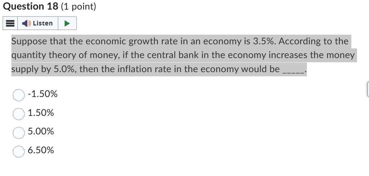 Solved Suppose that the economic growth rate in an economy | Chegg.com