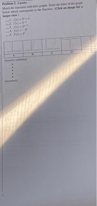 Solved Problem 4. (2 Points) Problem 3. (4 Points) B A B А D | Chegg.com