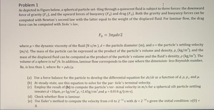 Solved Problem 1 I As depicted in Figure below, a spherical | Chegg.com