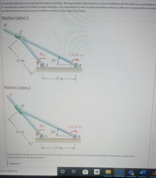 Solved You are given the task to evaluate the following two | Chegg.com
