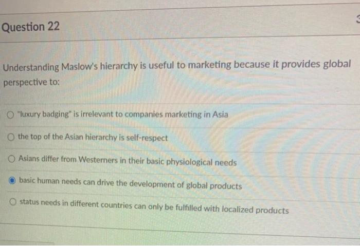 Solved 3 pt Question 18 Marketing that involves a single | Chegg.com