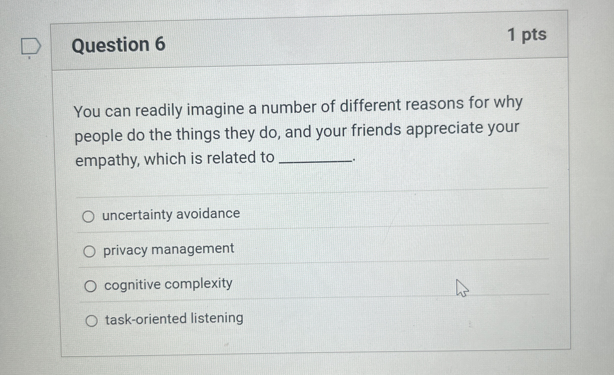 Solved Question 61 ﻿ptsYou can readily imagine a number of | Chegg.com