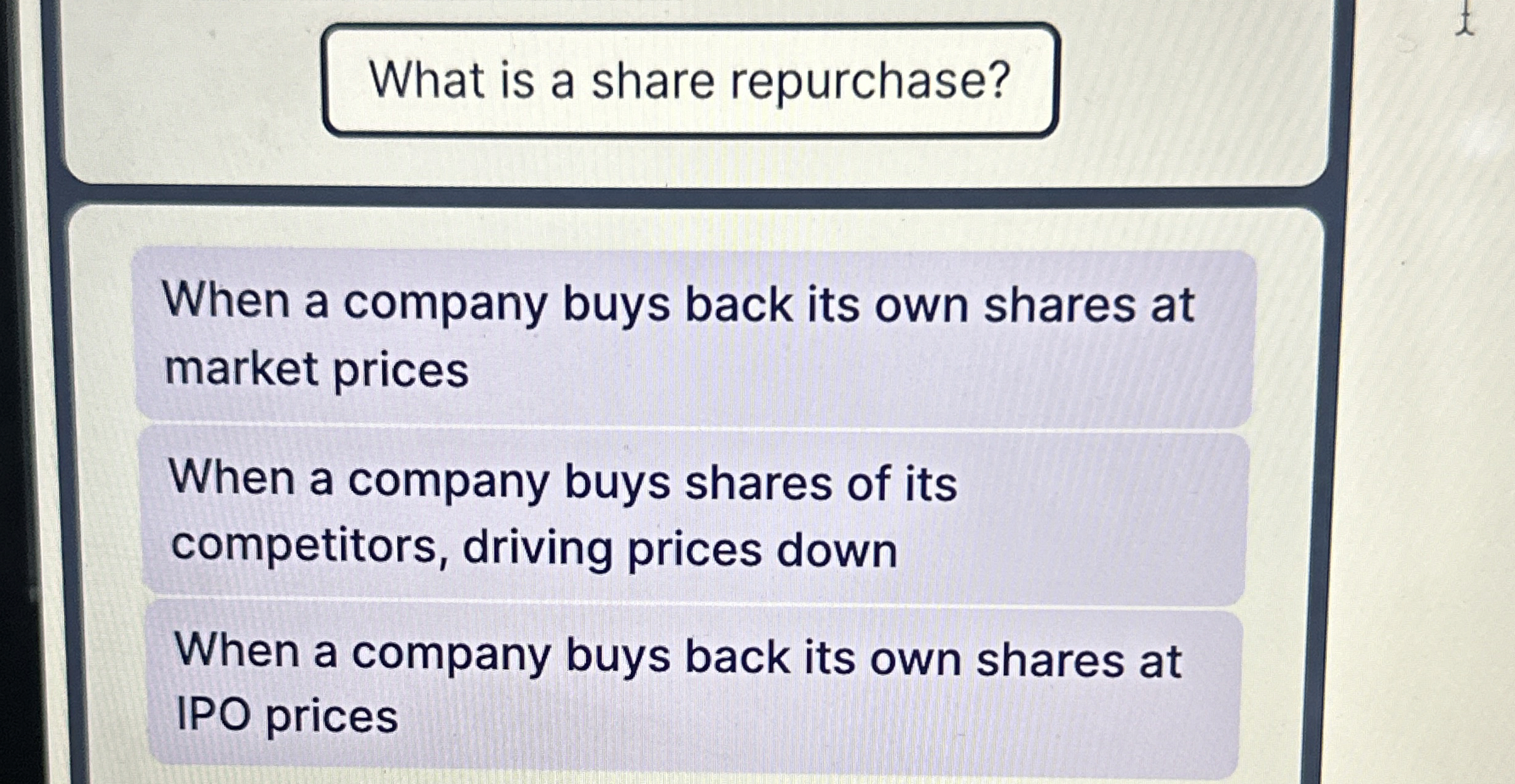 solved-when-a-company-buys-back-its-own-shares-atmarket-chegg