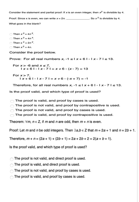 solved-consider-the-statement-and-partial-proof-if-x-is-an-chegg