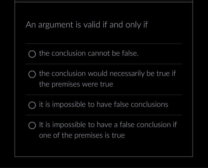 A false premise is best defined as