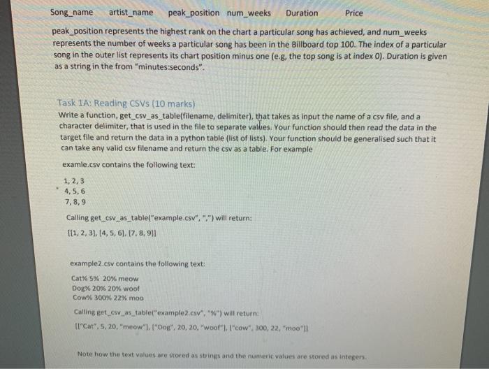 Solved please use python language and below is task1a, | Chegg.com