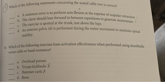 Solved Which of the following statements concerning the Chegg