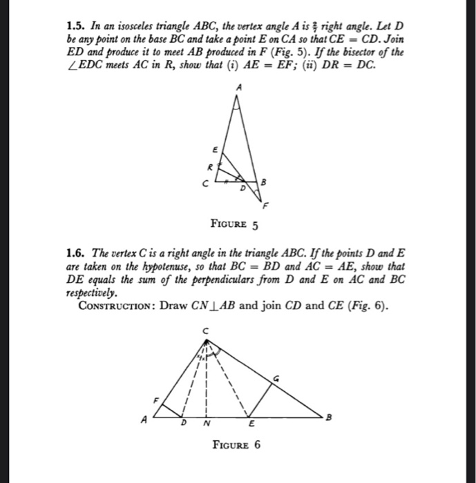 what is a vertex angle of an isosceles triangle