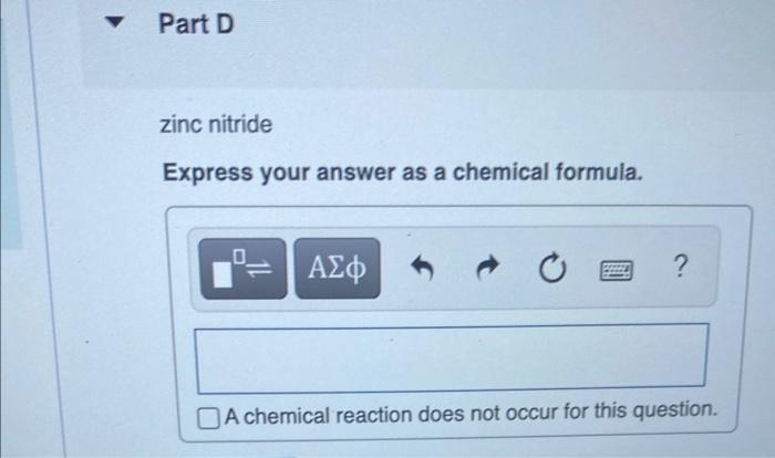 zinc nitride
Express your answer as a chemical formula.