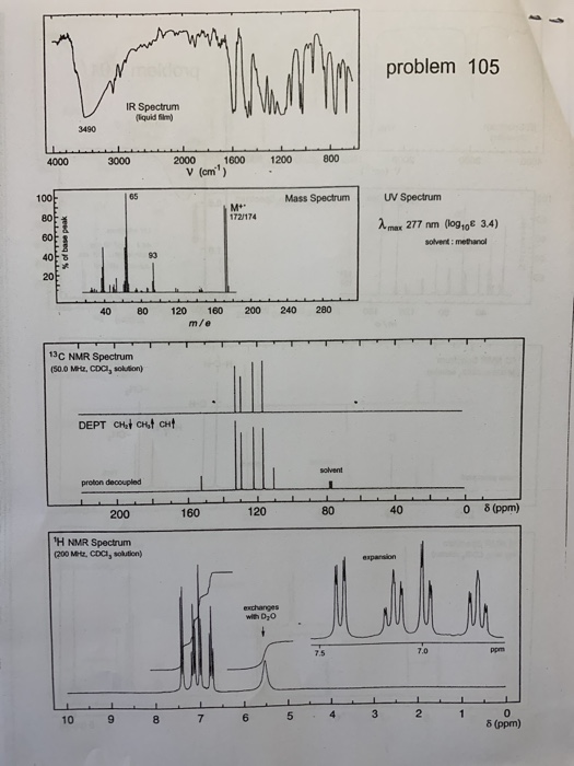 Solved CHE 231/237 Lab 7 NMR Spectroscopy Exercises 1. For