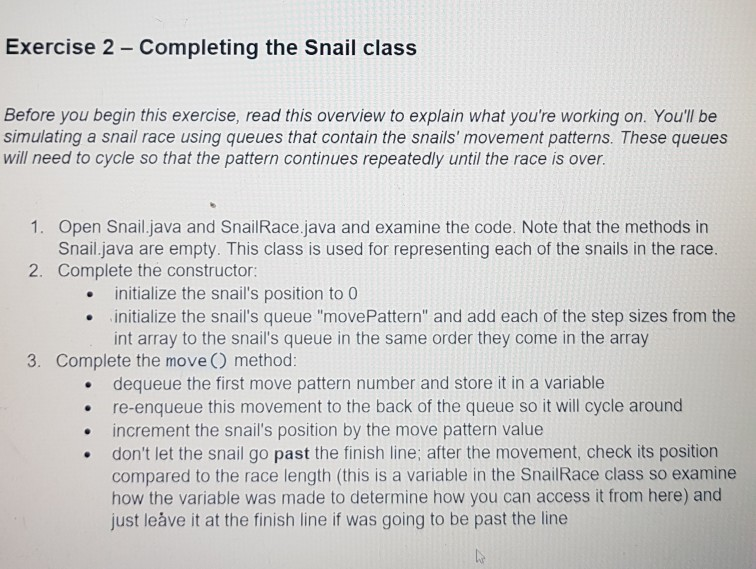 Snail Race Codes