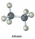 Solved: Convert the following representation of ethane, C2H6, into ...