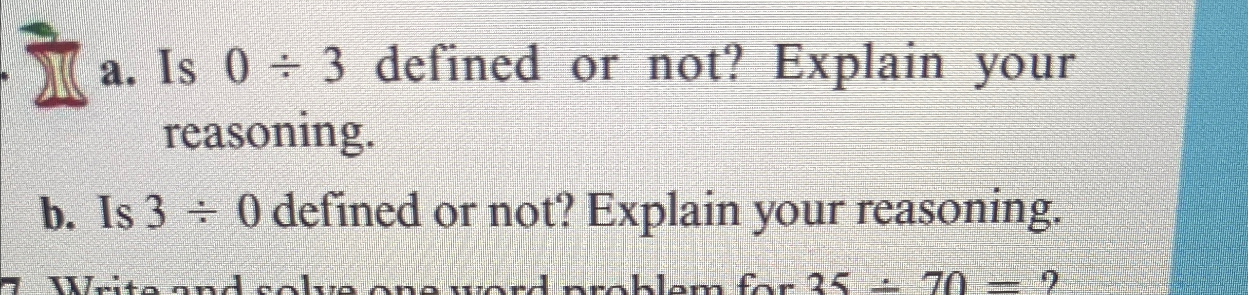 0 IS DEFINED OR NOT visual data 2
