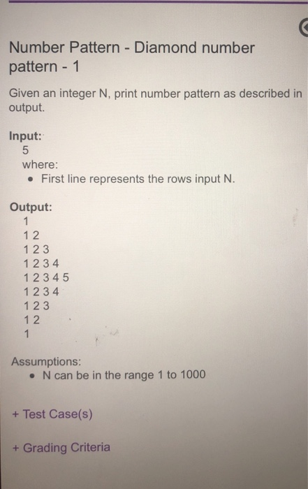 Solved: python Number Pattern - Square number pattern - 1 image.