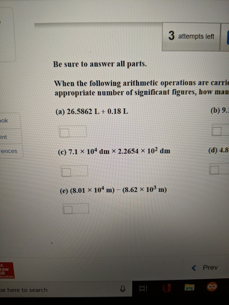 Solved when the following arithmetic operations are carried | Chegg.com